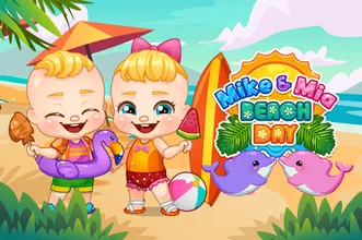 Mike And Mia Beach Day